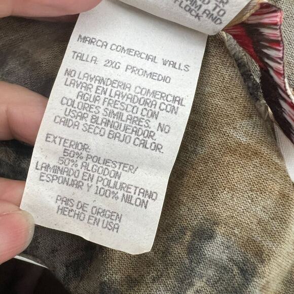 Vintage Walls Blizzard Pruf Full Zip Hoodie Made in USA Mens 2XL - Picture 5 of 6